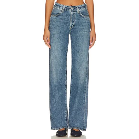 CITIZENS OF HUMANITY Annina Light Wash Blue Denim Jeans Women's Size 26 Flare - Picture 1 of 11